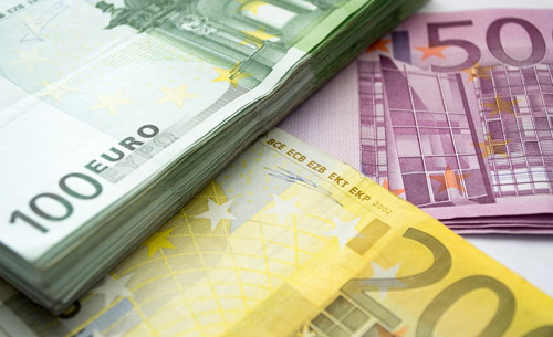 Euro notes money