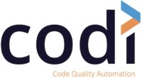 logo with the text CODI Code Quality Automation
