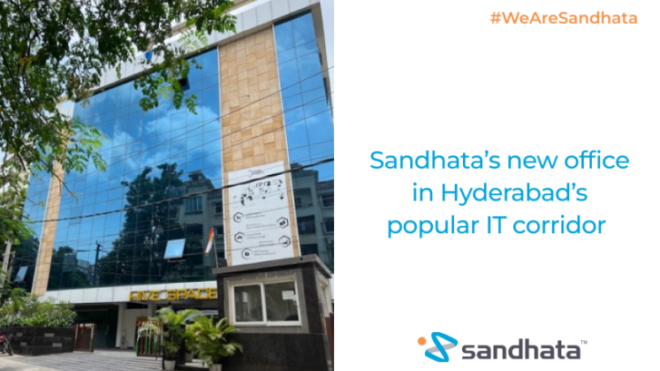 Sandhata's new office in Hyderabad's popular IT corridor