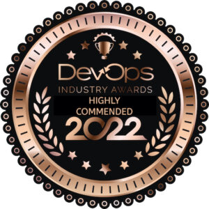 DevOps Industry Awards 2022 Highly Commended Badge